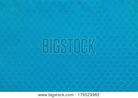 Texture Background Of Polyester Fabric. Plastic Weave Fabric Pattern