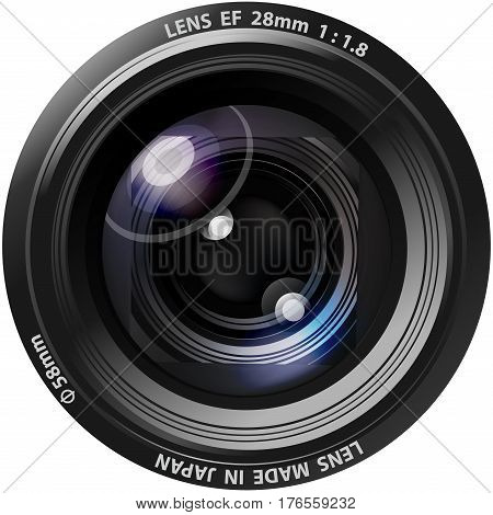Camera realistic lens Shutter Zoom Photograph Equipment