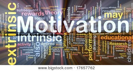 พื้นหลังภาพประกอบ wordcloud แนวคิดแรงจูงใจเร่าร้อนแสง
