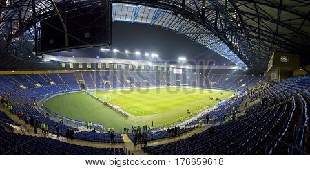 Panoramic View Of Metalist Stadium In Kharkiv