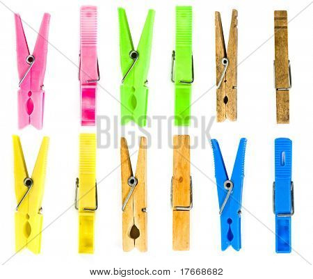 คอลเลกชัน clothespins