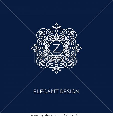 Monogram Design Template