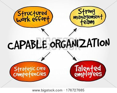 Capable Organization, Strategy Mind Map