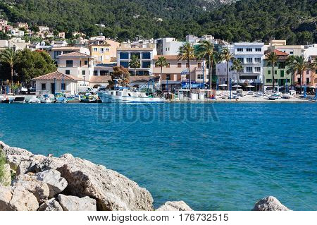 Bay of Port Andratx Mallorca Baleares Spain.