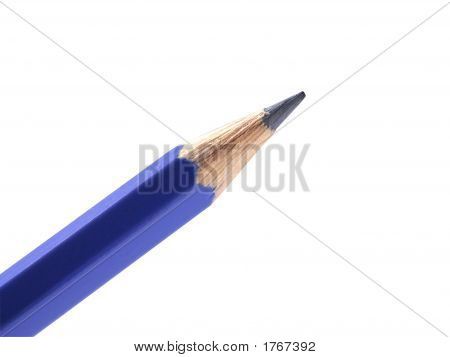 Blauwe potlood