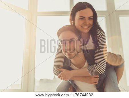 Couple At Home