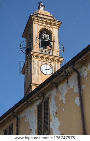 Costa Lambro (Monza Brianza Lombardy Italy): exterior of the historic San Martino church