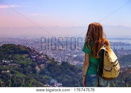 Girl At The Rio De Janeiro