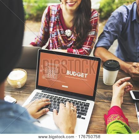 Calculating Budget Finance Investment Accounting Concept