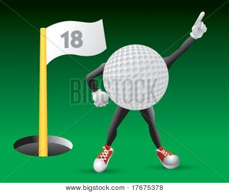 Nummer et golf fan