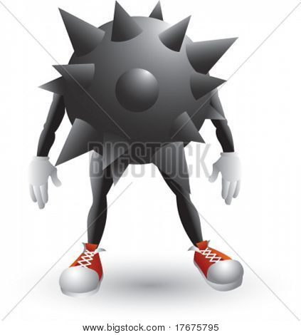 skrämmande boll man