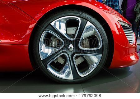 Istanbul, Turkey - November 10, 2012:  Istanbul Auto Show 2012 At Tuyap