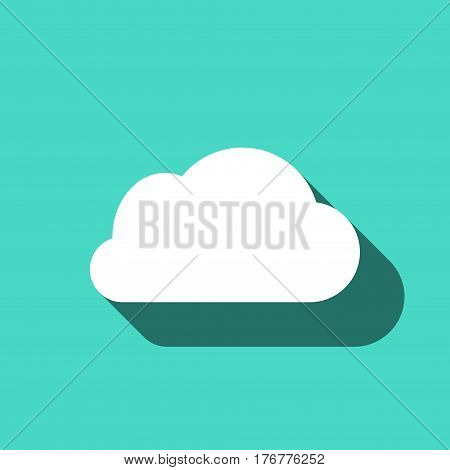 cloud icon stock vector illustration flat design