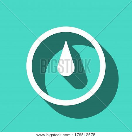 measure the weight icon stock vector illustration flat design