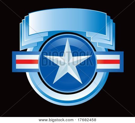 symbol siły powietrzne na niebieski herb