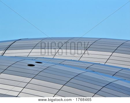 Glas Buidng Under klar himmel