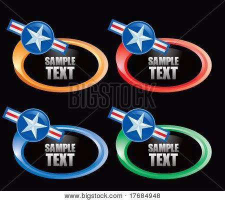 Air force ikona na kolor szum banery