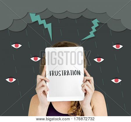 Hatred Frustration Ignorance Animosity Concept
