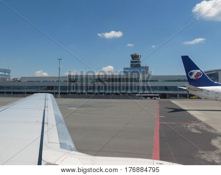 Vaclav Havel Airport In Prague