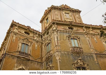 Details on Ancient Architecture in Valencia Spain