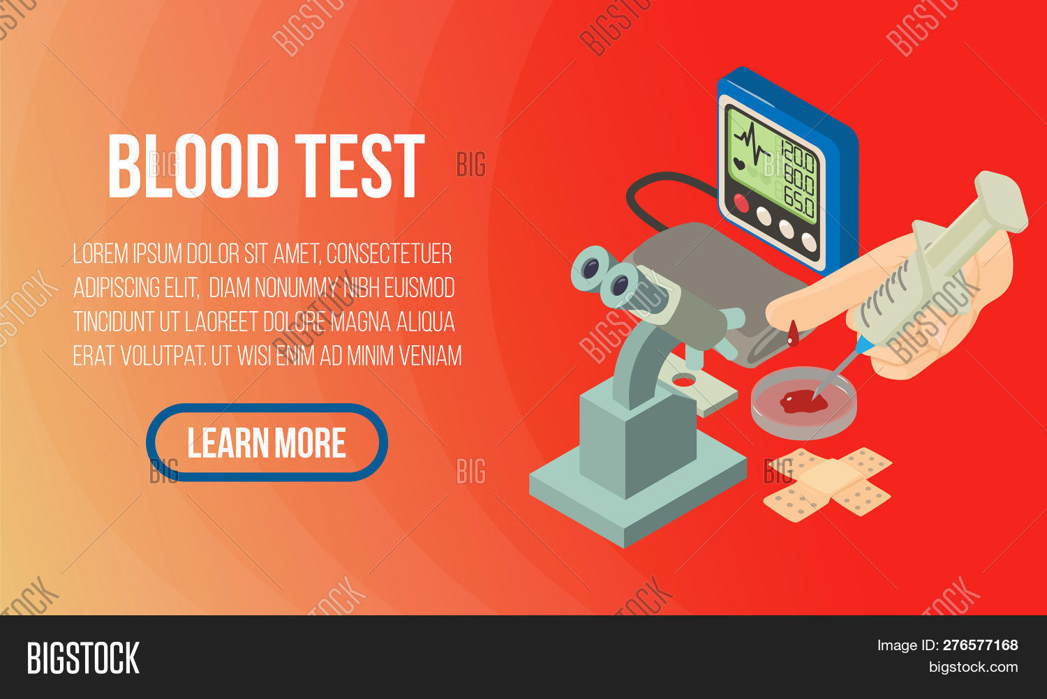 Blood Test Concept Image Photo Free Trial Bigstock