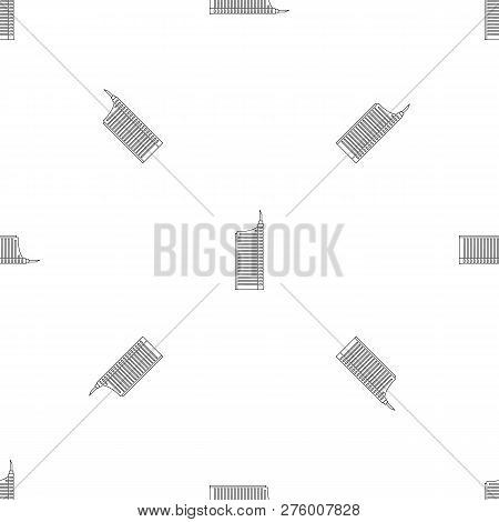 Sky Scraper Icon. Outline Illustration Of Sky Scraper Icon For Web Design Isolated On White Backgrou