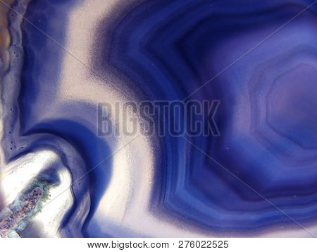 Agate Crystal Quartz Closeup Detail Geological Crystals Abstract Texture Background