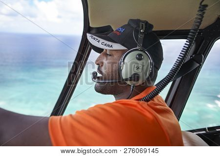 Dominican Republic. The Pilot Of The Company 