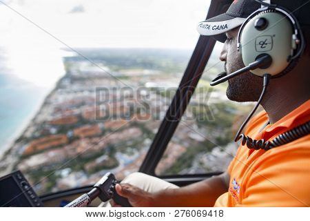Dominican Republic. The Pilot Of The Company 