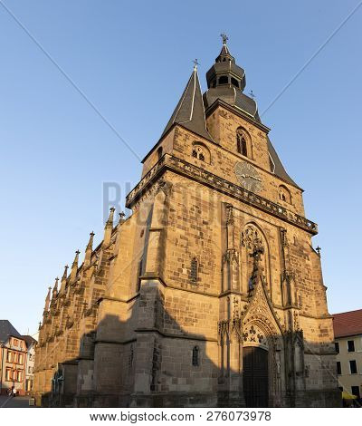 Famous Sankt Wendelin Church In Sankt Wendel, Germany