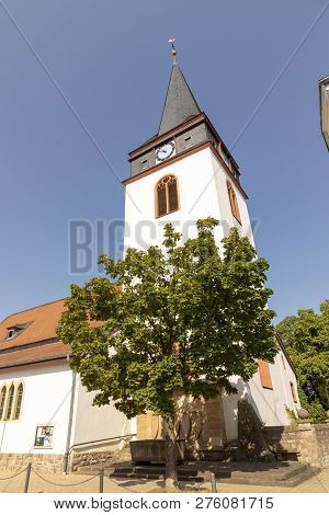 Old Church In Woellstein From 1542