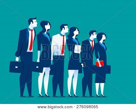 Best Special Business Team. Concept Business Illustration. Vector Flat