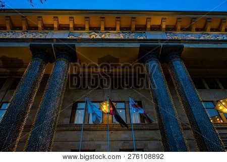 Christmas Illumination In Tbilisi, Georgia