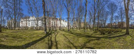 Old Historic Jewish Cemetery In Frankfurt At The So Called Judengasse