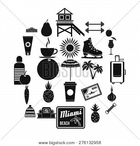 Discipline Icons Set. Simple Set Of 25 Discipline Icons For Web Isolated On White Background