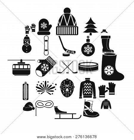 Things From Canada Icons Set. Simple Set Of 25 Things From Canada Icons For Web Isolated On White Ba