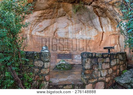 Cederberg, South Africa, August 28, 2018: Grave Of Dr. C. Louis Leipoldt, An Afrikaans Poet, In The 