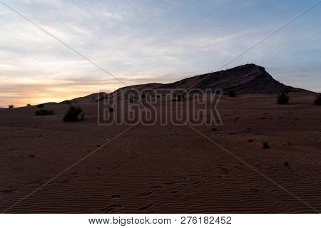 Sharjah Desert Area, One Of The Most Visited Places For Off-roading By Off Roaders, Big Red To Pink