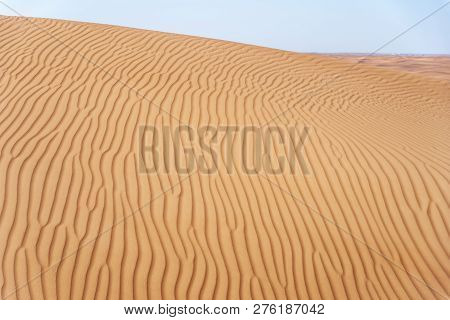Sharjah Desert Area, One Of The Most Visited Places For Off-roading By Off Roaders, Big Red To Pink