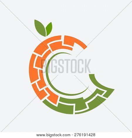 Creative Mango Logo, With The Concept Of Flat Colors, Modern Design For Industry, Business And Techn