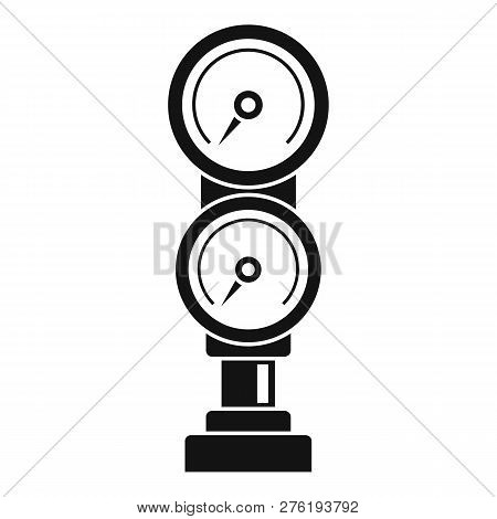 Diving Gauge Icon. Simple Illustration Of Diving Gauge Icon For Web Design Isolated On White Backgro