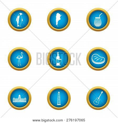 Instinctive Icons Set. Flat Set Of 9 Instinctive Icons For Web Isolated On White Background