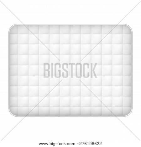 Soft Mattress Icon. Realistic Illustration Of Soft Mattress Icon For Web Design