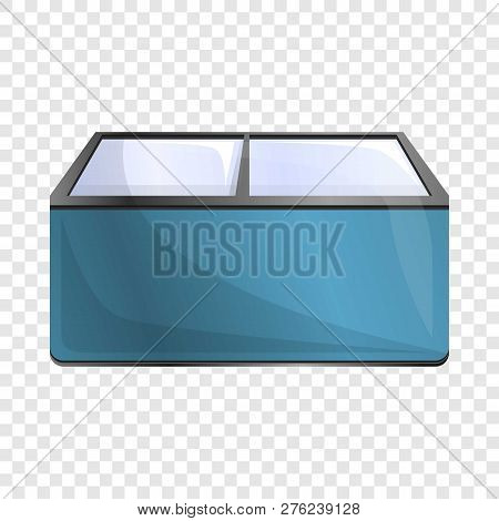 Commercial Freezer Icon. Cartoon Of Commercial Freezer Vector Icon For Web Design For Web Design