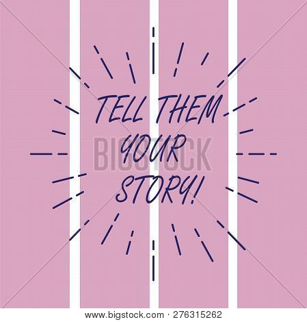 Tell Your Story Images, Illustrations & Vectors (Free) - Bigstock