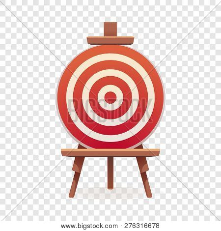 Arch Target Icon. Cartoon Of Arch Target Icon For Web Design
