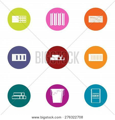 Devise Icons Set. Flat Set Of 9 Devise Icons For Web Isolated On White Background
