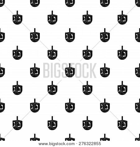 Jewish Dreidel Pattern Seamless Repeat Geometric For Any Web Design
