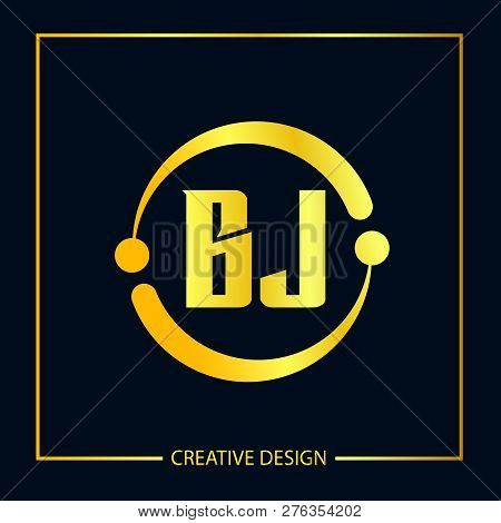 Initial Letter Bj Logo Template Vector Design