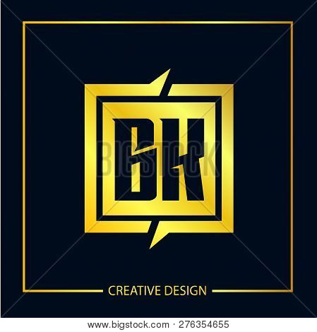 Initial Letter Bk Logo Template Vector Design